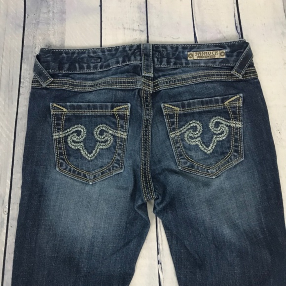 Re Rock For Express Barely Boot Jeans Size 2s - image 6
